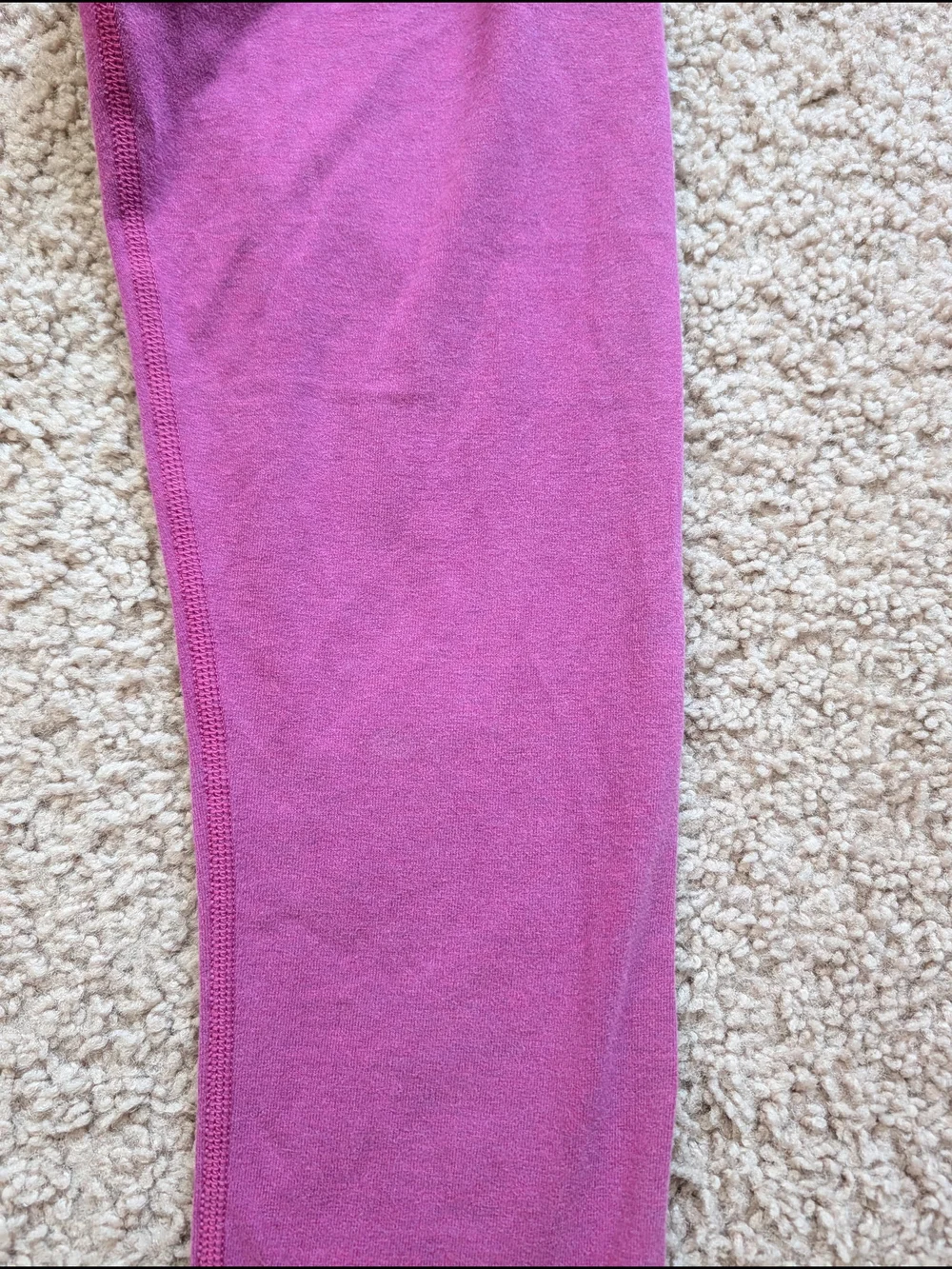 Lululemon Womens Purple Roll Down Waist Wunder Under Crop II Leggings Size 4